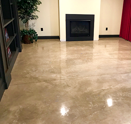 Polished Concrete In St Louis Mo, Cost To Resurface Concrete Basement Floor